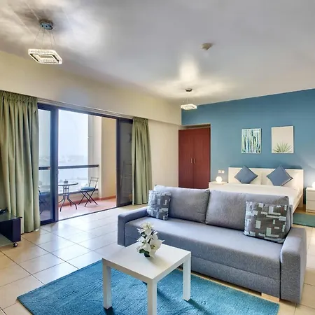 Spacious Sea View Studio At The Beach Jbr Dubai Exterior photo